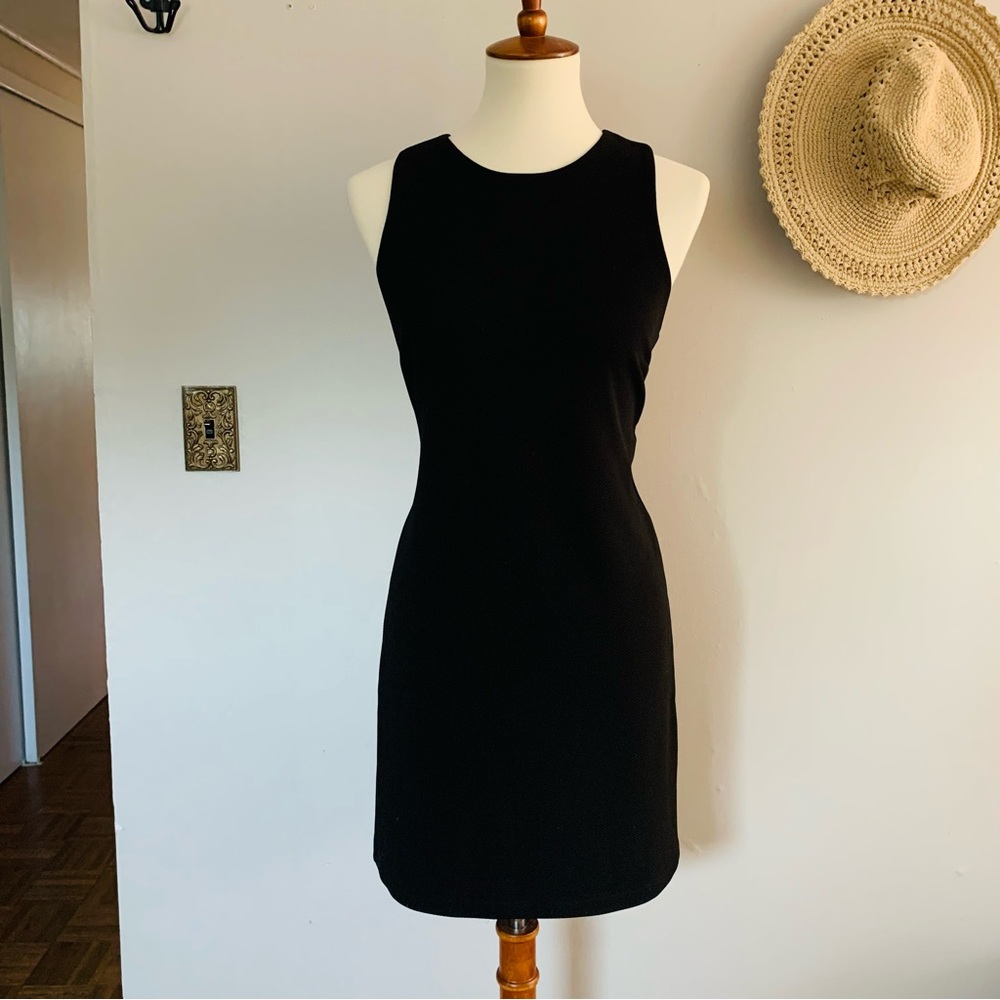 Deign Lab black mini sleeveless dress